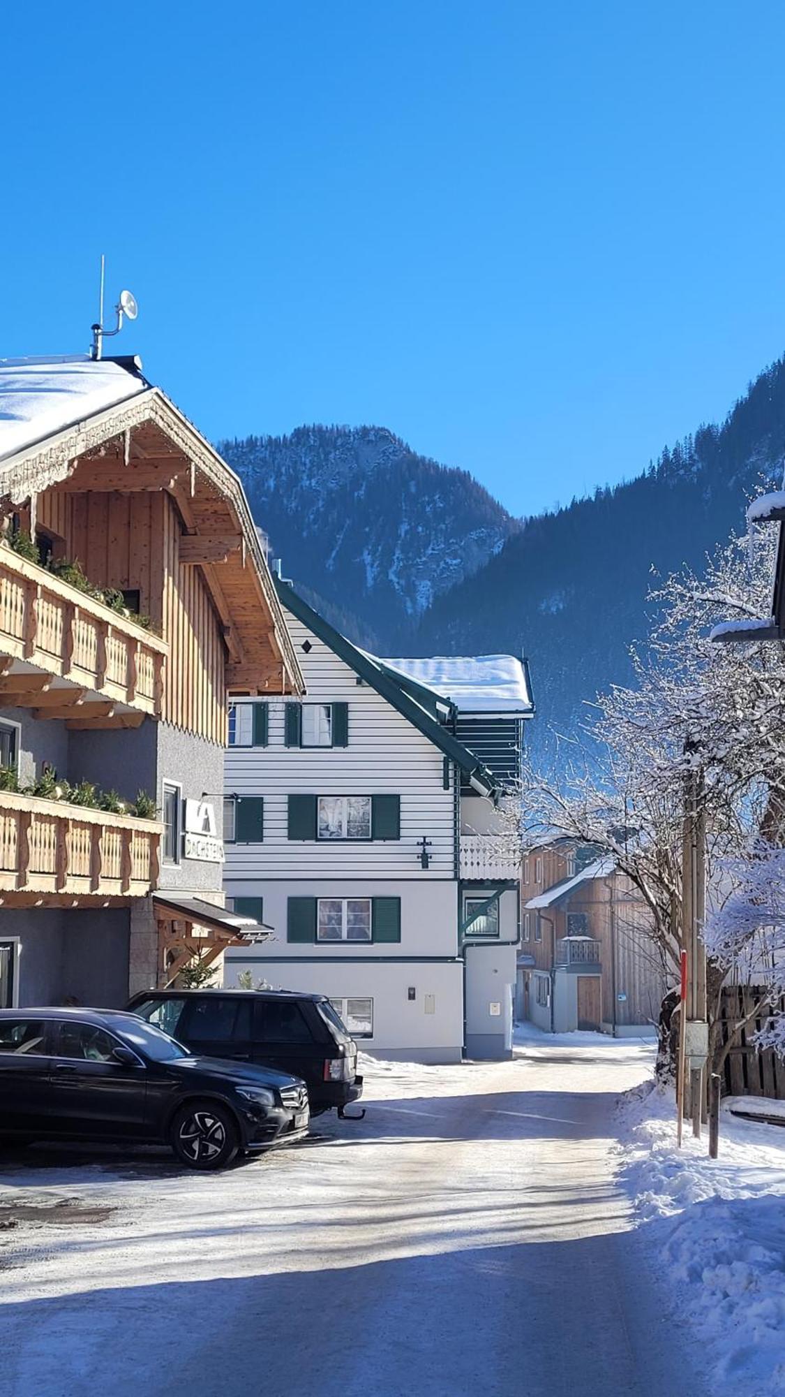 Pension Edelweiss, Apartment Amsterdam 4-6 Pers Gosau Bagian luar foto